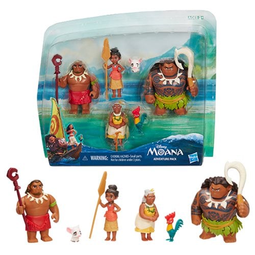 Moana Adventure Doll and Action Figure Action Pack